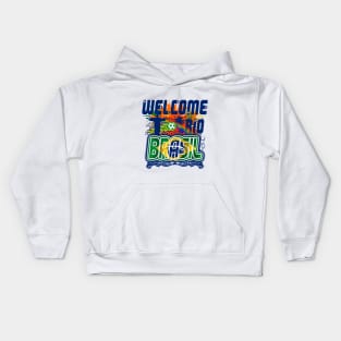 Welcome Rio Brasil Kids Hoodie